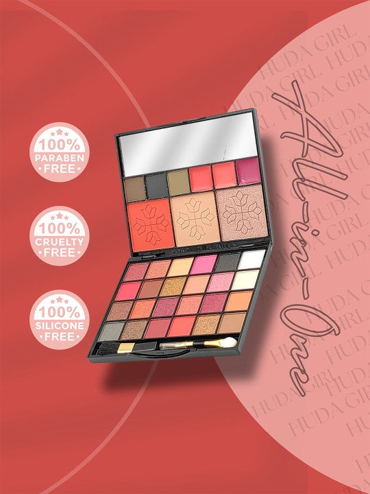 All In One Makeup Kit With Mirror - 220g