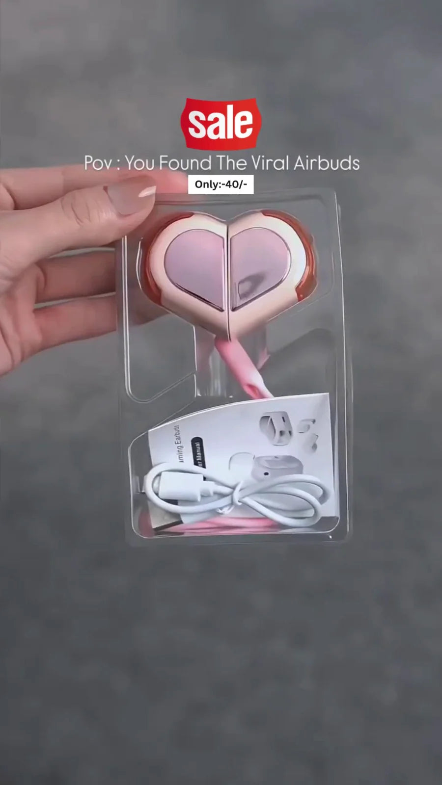 Stylish and Compact Viral Earphones with Charging Case, Ideal for Gifting and Daily Use