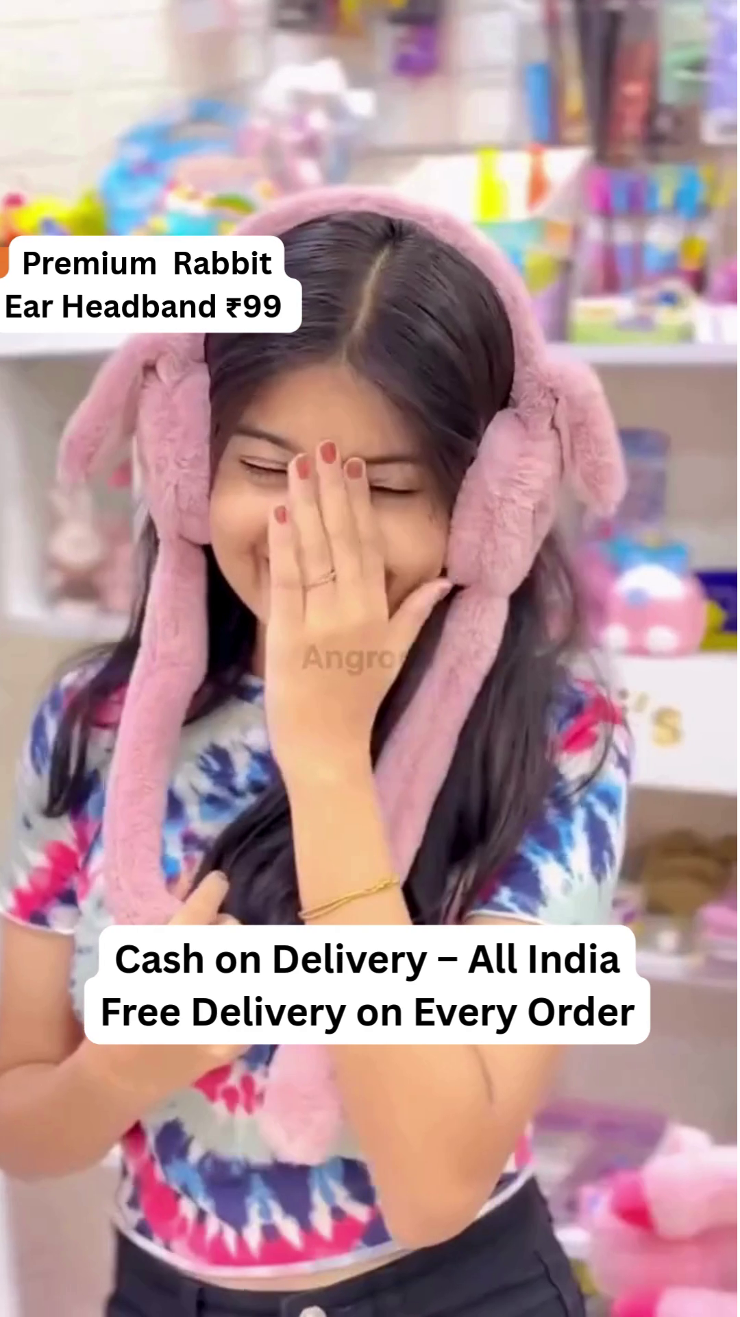 Moving Ears Air Pump Earmuff for Girls & Women — image 2
