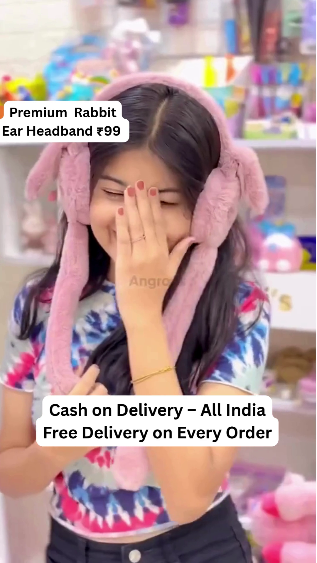 Moving Ears Air Pump Earmuff for Girls & Women — image 3