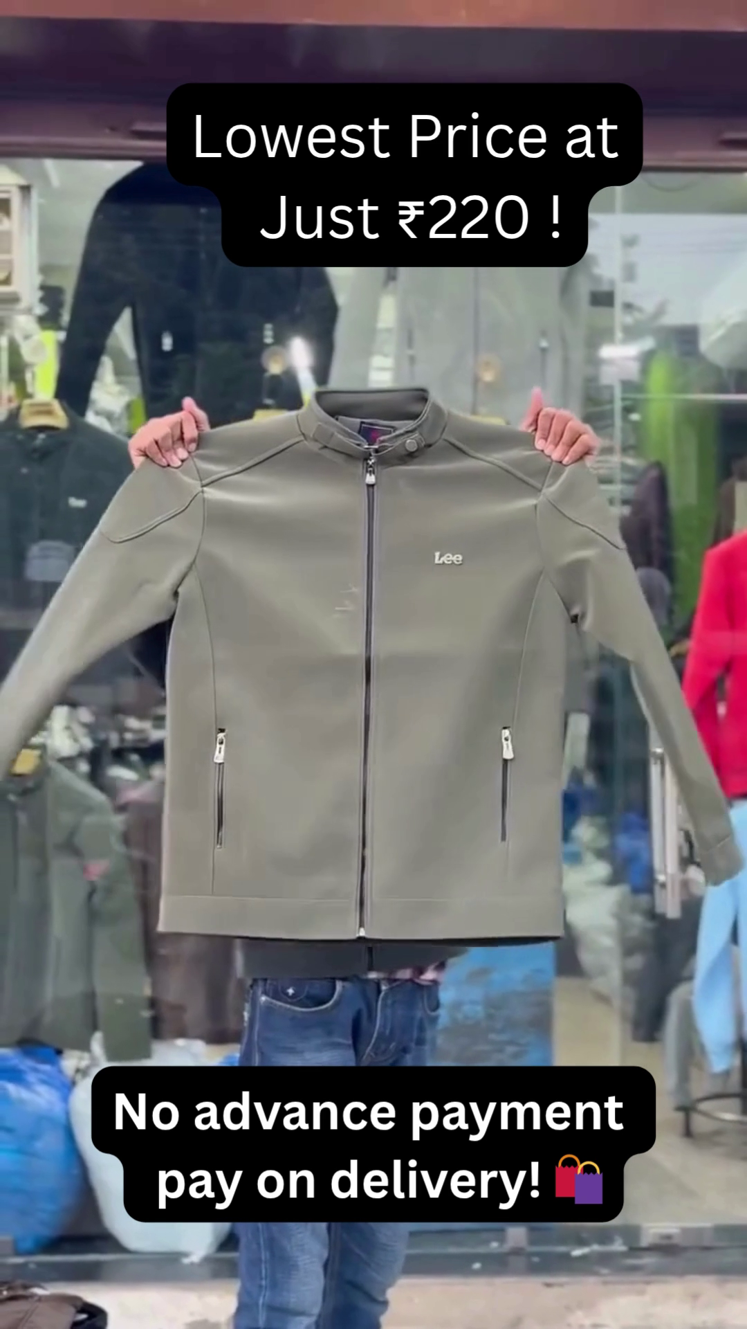 Lee Men’s Jacket – Timeless Style with Everyday Comfort — image 6