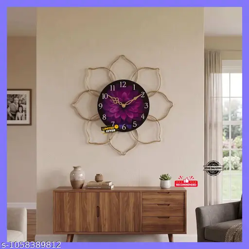 12 inch metal wall clock for home decor gifting and for wall clock wall art metal wall clock gifting