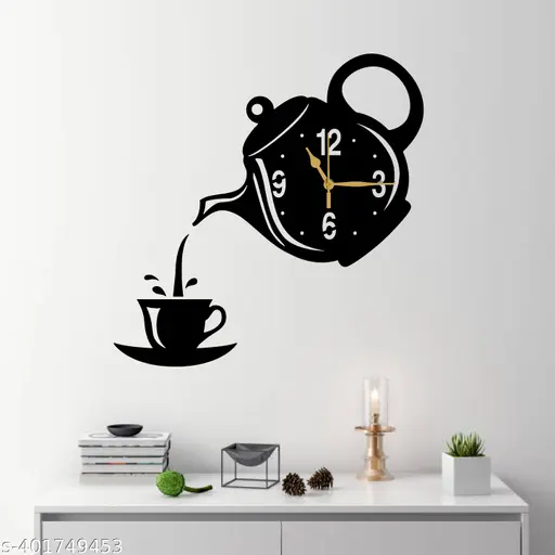 Wall Clock -160 Black_30cm