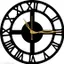Wall Clock-055 Black 30x30cm
