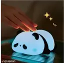 Rechargeable Panda Night Light for Kids | 7- LED Changing Lamp |Adorable Room Decor &amp;amp; Gift for Toddlers, Teens, &amp;amp; Valentine&amp;#039;s Day Present|Soft BPA-Free Nightlight| Multicolour